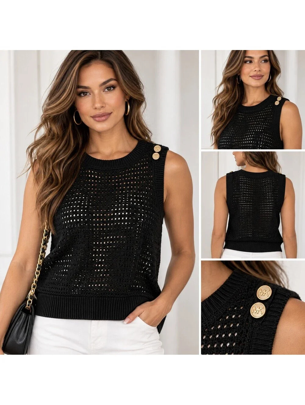 Michael Kors Top SZ L